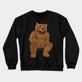 Russian Bear - Russenhocke Crewneck Sweatshirt